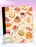 Wrapped Composition Notebook - Series 4 - Early Breakfast
