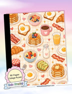 Wrapped Composition Notebook - Series 4 - Early Breakfast