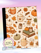 Wrapped Composition Notebook - Series 4 - Pumpkin Spice