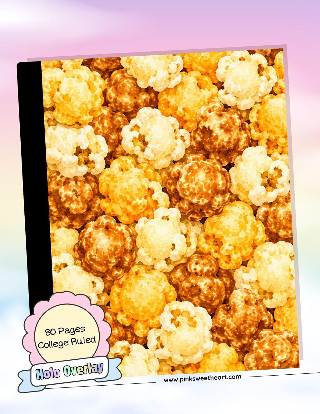 Wrapped Composition Notebook - Series 5 - Chicago Popcorn