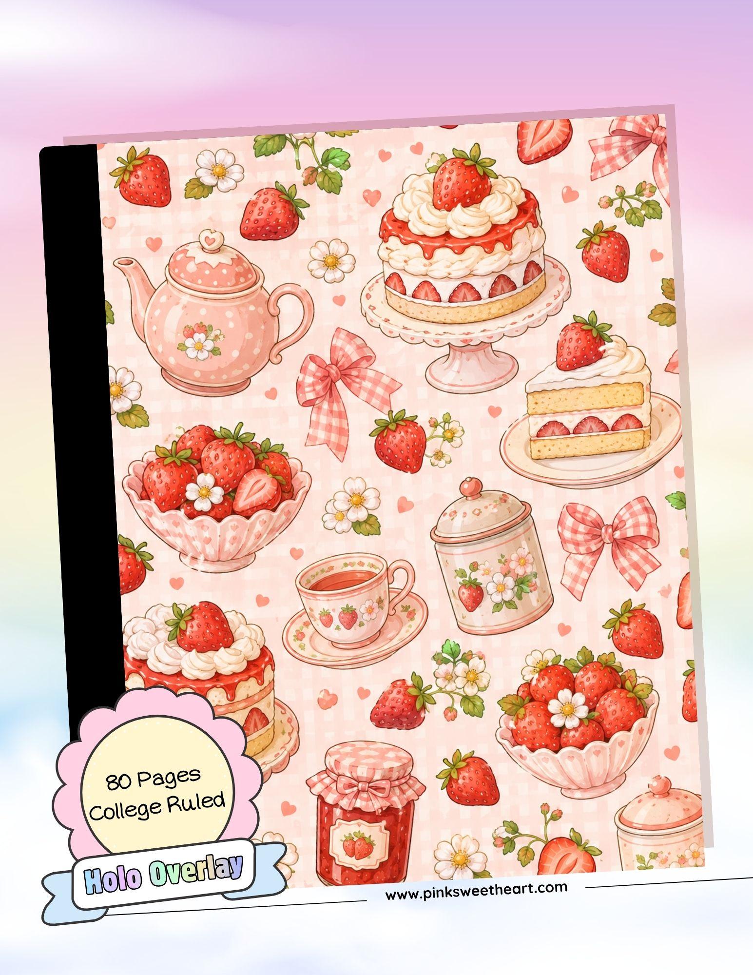 Wrapped Composition Notebook - Shortcake