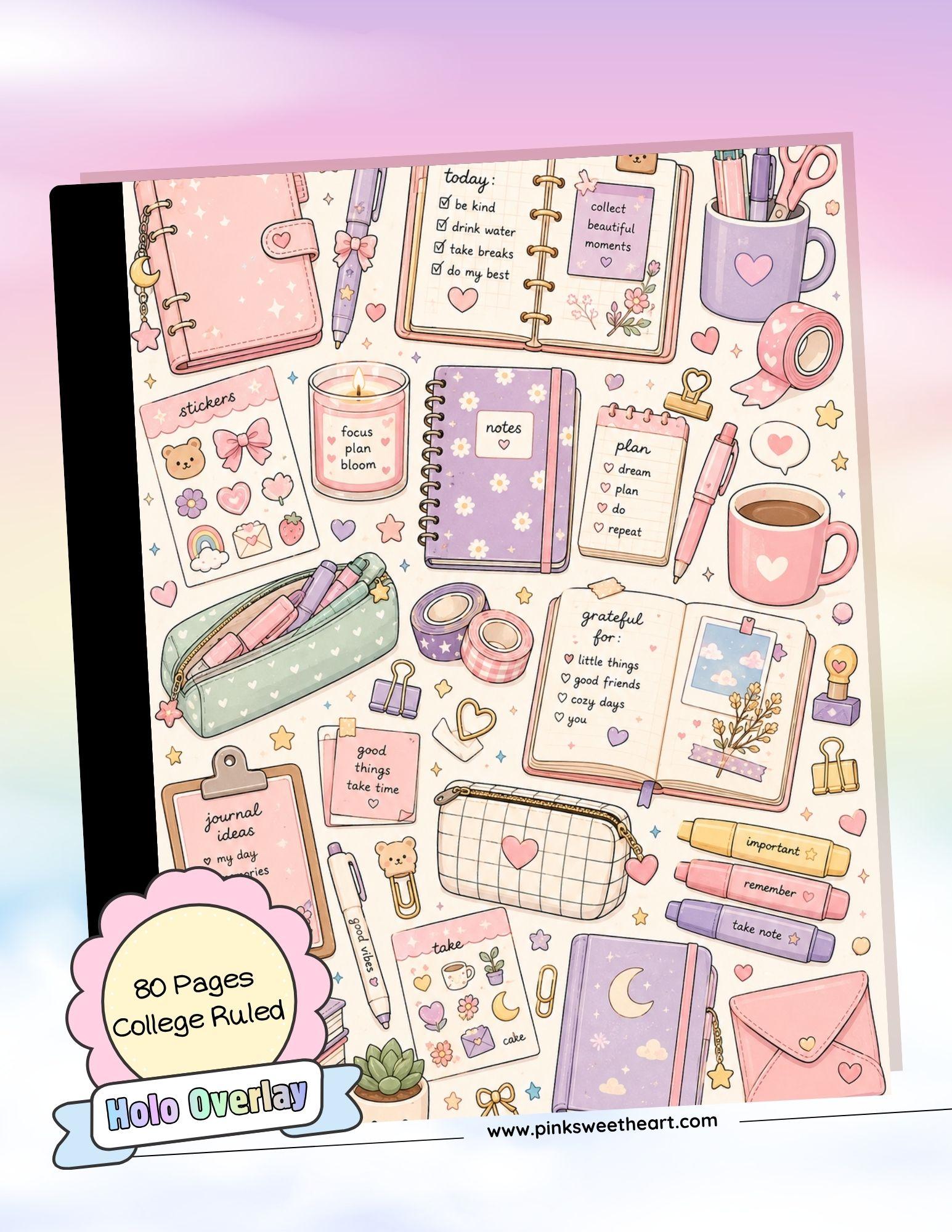Wrapped Composition Notebook - Stationery