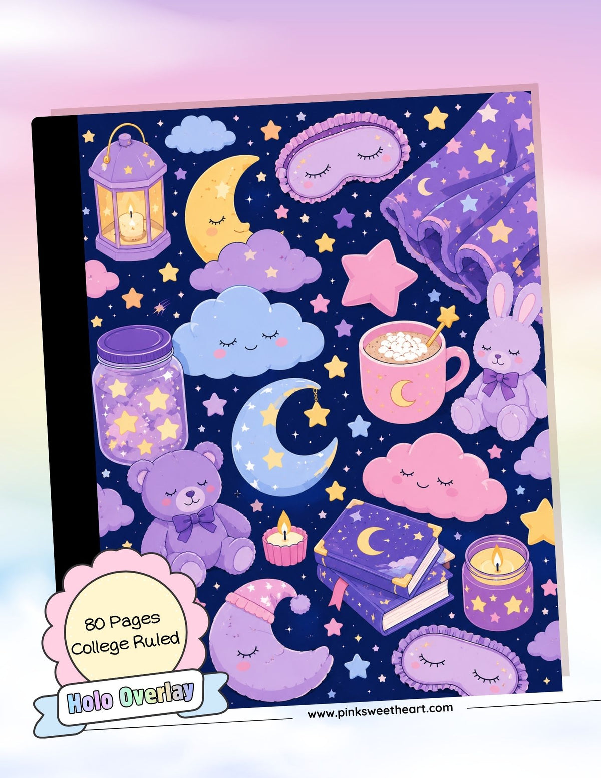 Wrapped Composition Notebook - Sweet Dreams