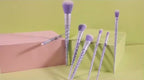 Frosted Unicorn Ombre Makeup Brush Set video