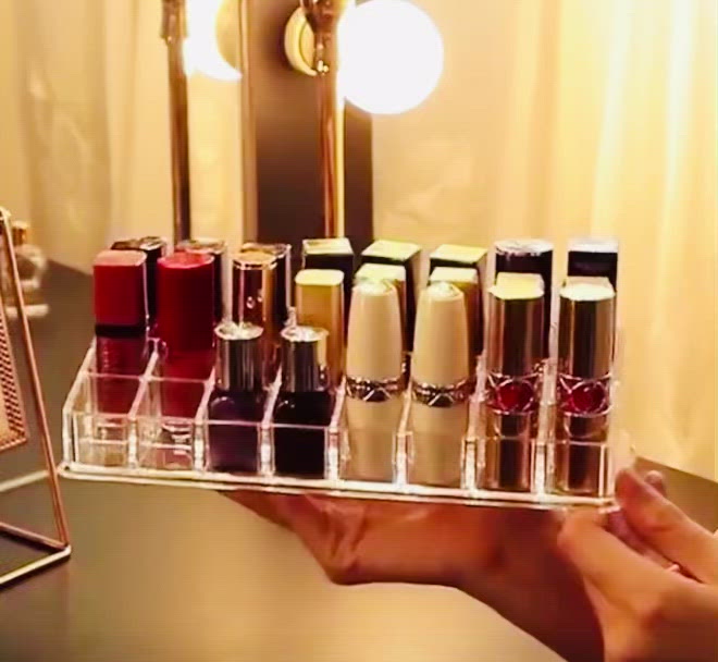 clear lipstick holder video