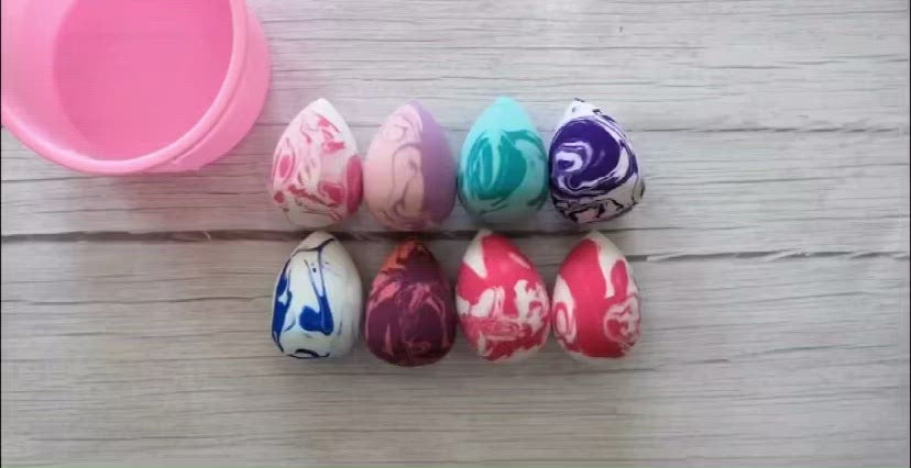 Marbled Swirl Beauty Blender Sponge Set video