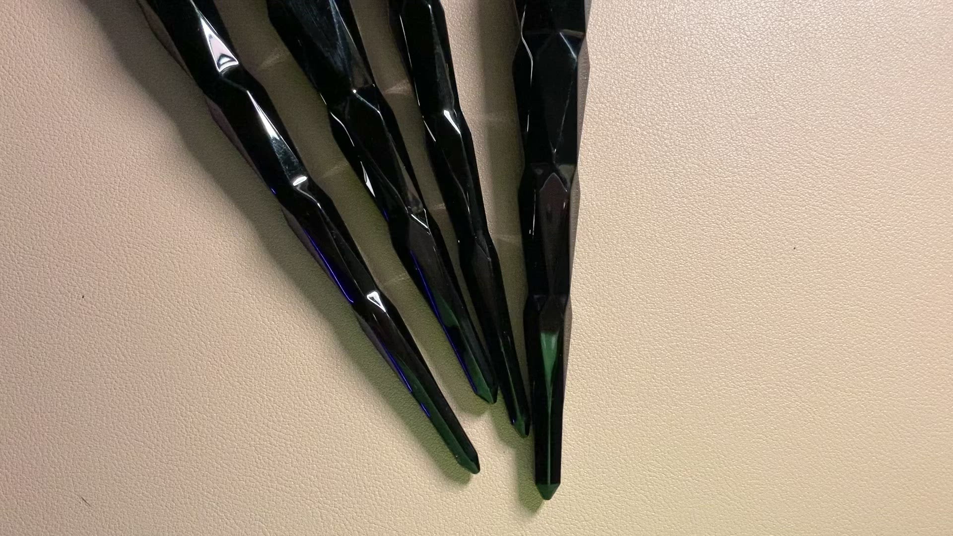 Juego de brochas de maquillaje Black Obsidian Ombre
