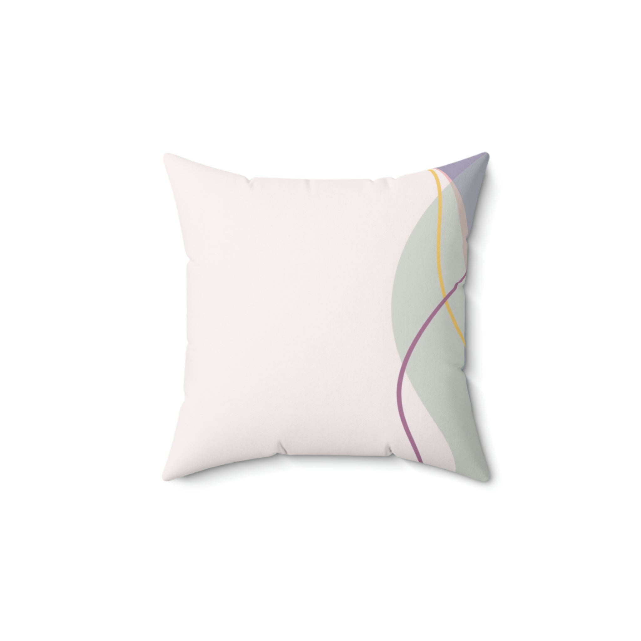 Abstract Square Pillow Home Decor Pink Sweetheart