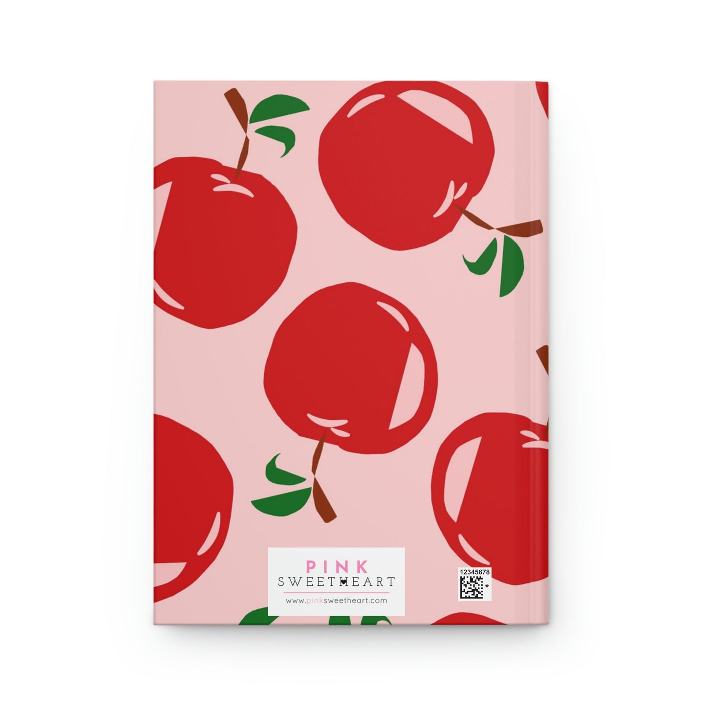 Apple of My Eye Hardcover Matte Journal Paper products Pink Sweetheart