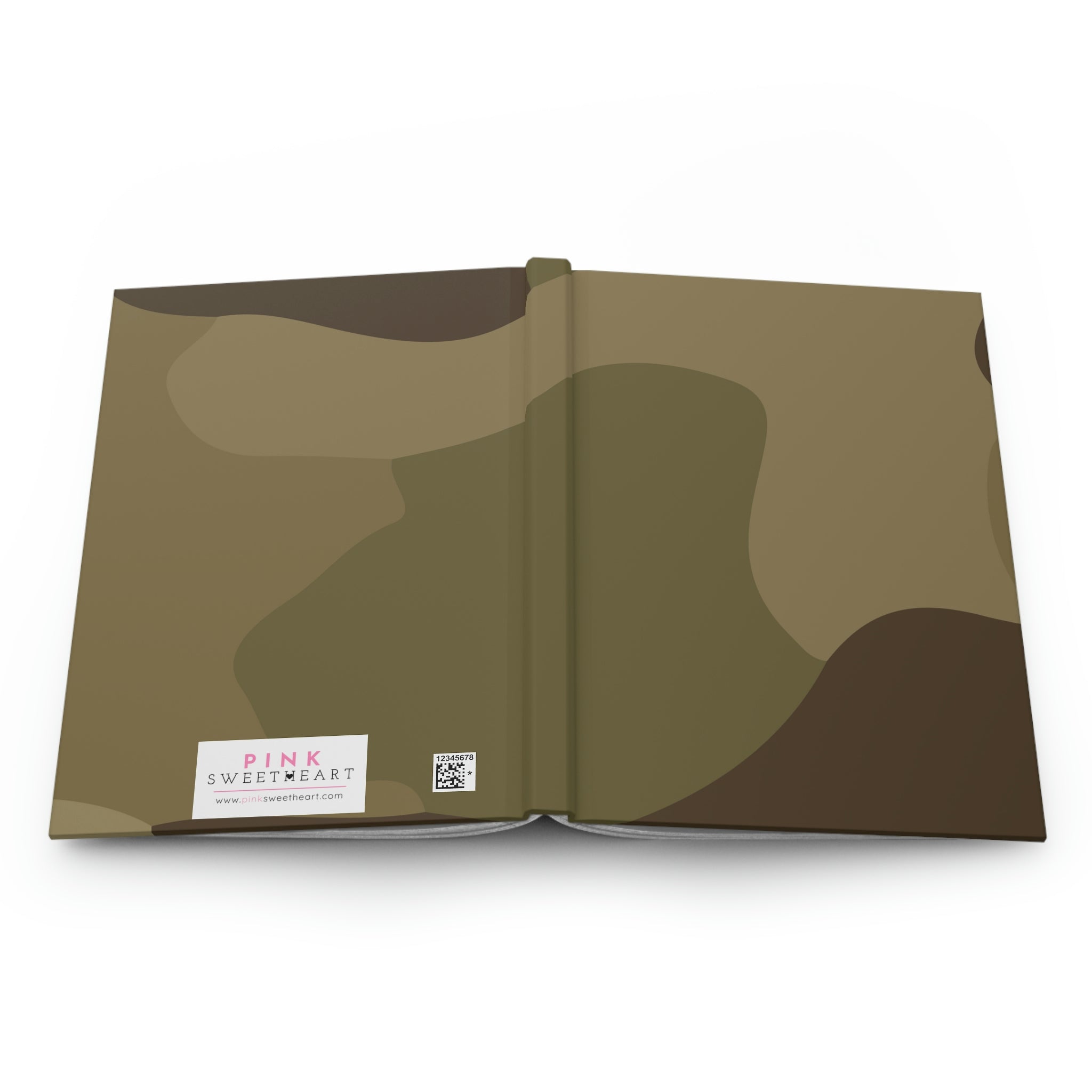 Army Fatigue Hardcover Matte Journal Paper products Pink Sweetheart