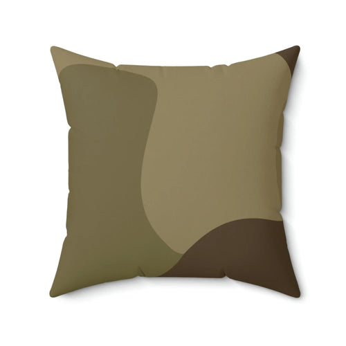 Army Fatigue Square Pillow - Pink Sweetheart