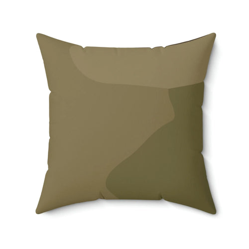 Army Fatigue Square Pillow - Pink Sweetheart