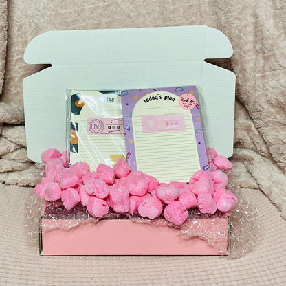Assorted Stationery Notepads Box Notebooks & Notepads Pink Sweetheart