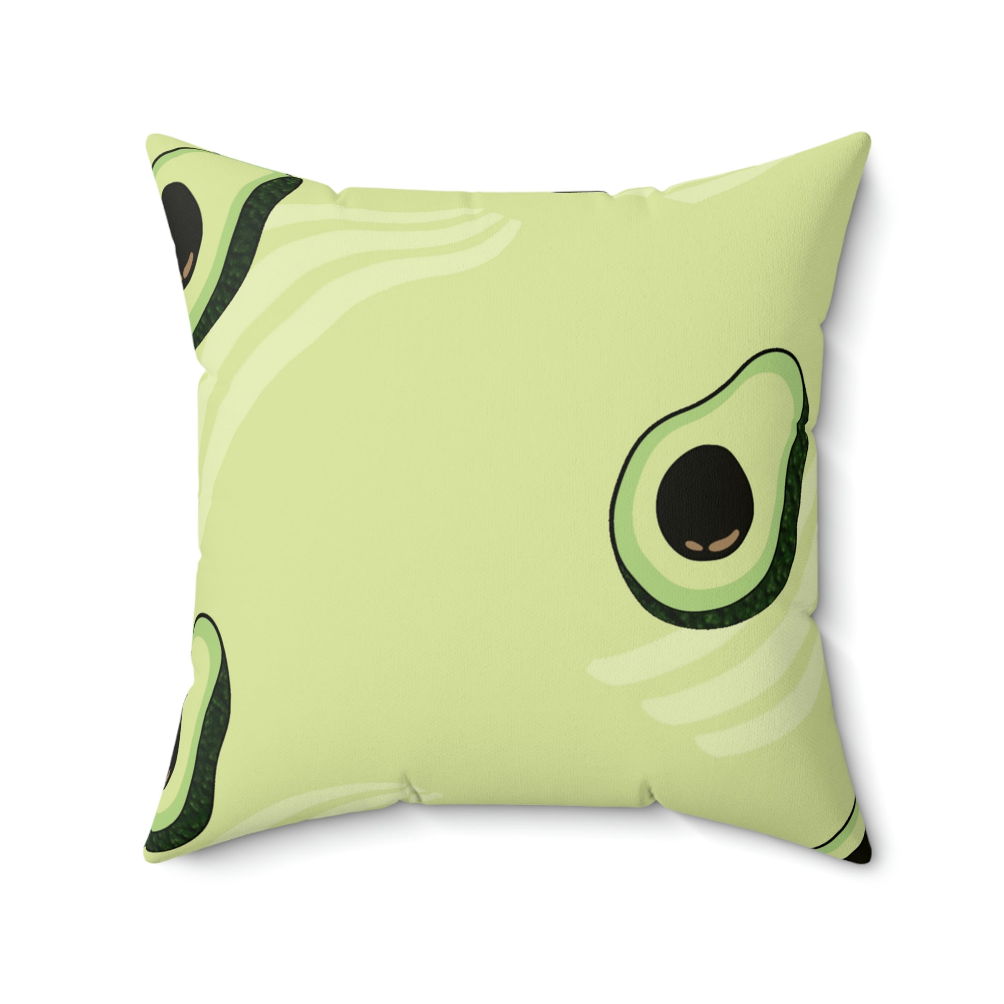 Avacado Delight Square Pillow Home Decor Pink Sweetheart