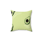 Avacado Delight Square Pillow Home Decor Pink Sweetheart