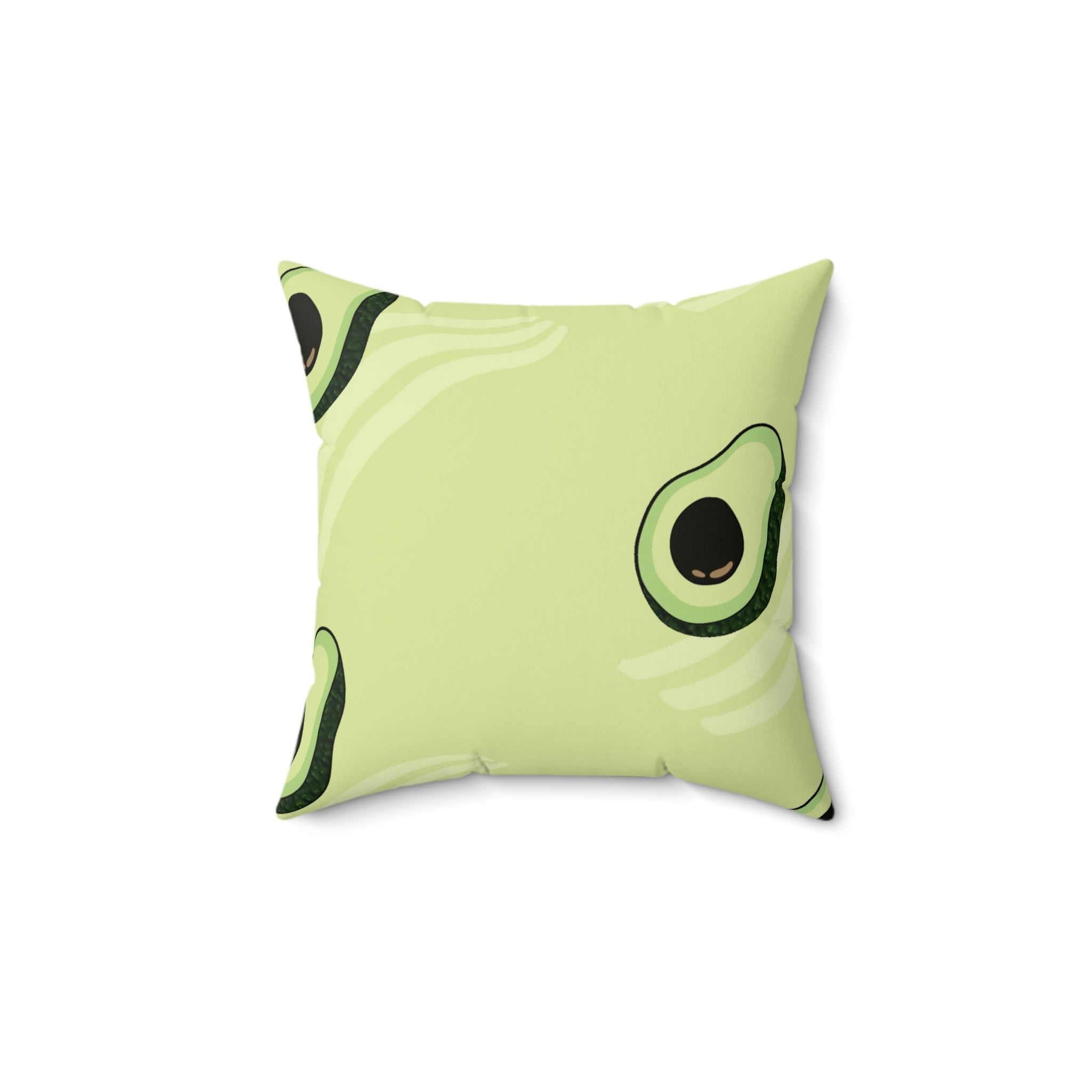 Avacado Delight Square Pillow Home Decor Pink Sweetheart