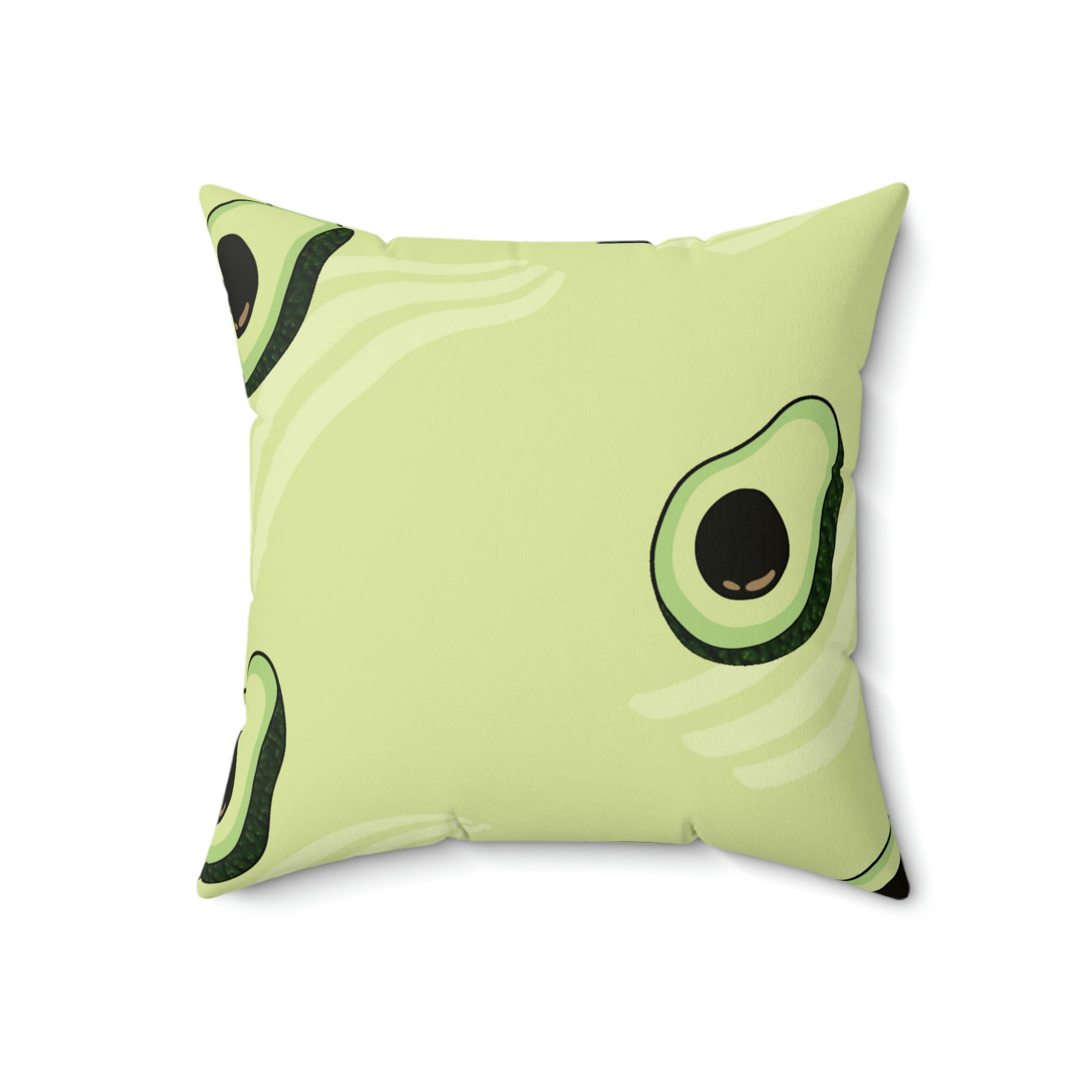 Avacado Delight Square Pillow Home Decor Pink Sweetheart