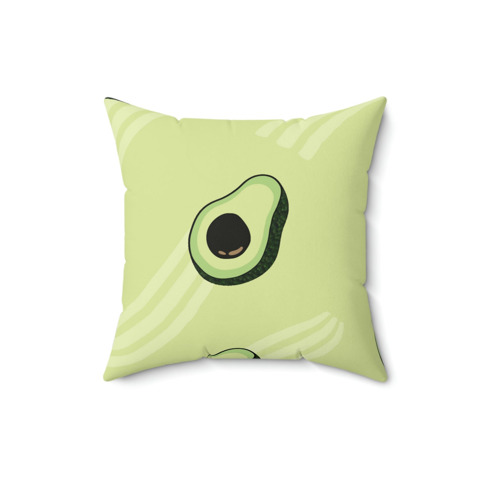 Avacado Delight Square Pillow Home Decor Pink Sweetheart