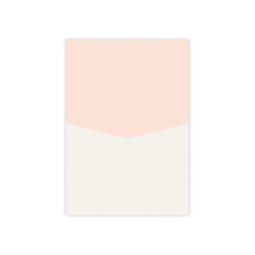 Beige Duo Post-it® Note Pad - Pink Sweetheart
