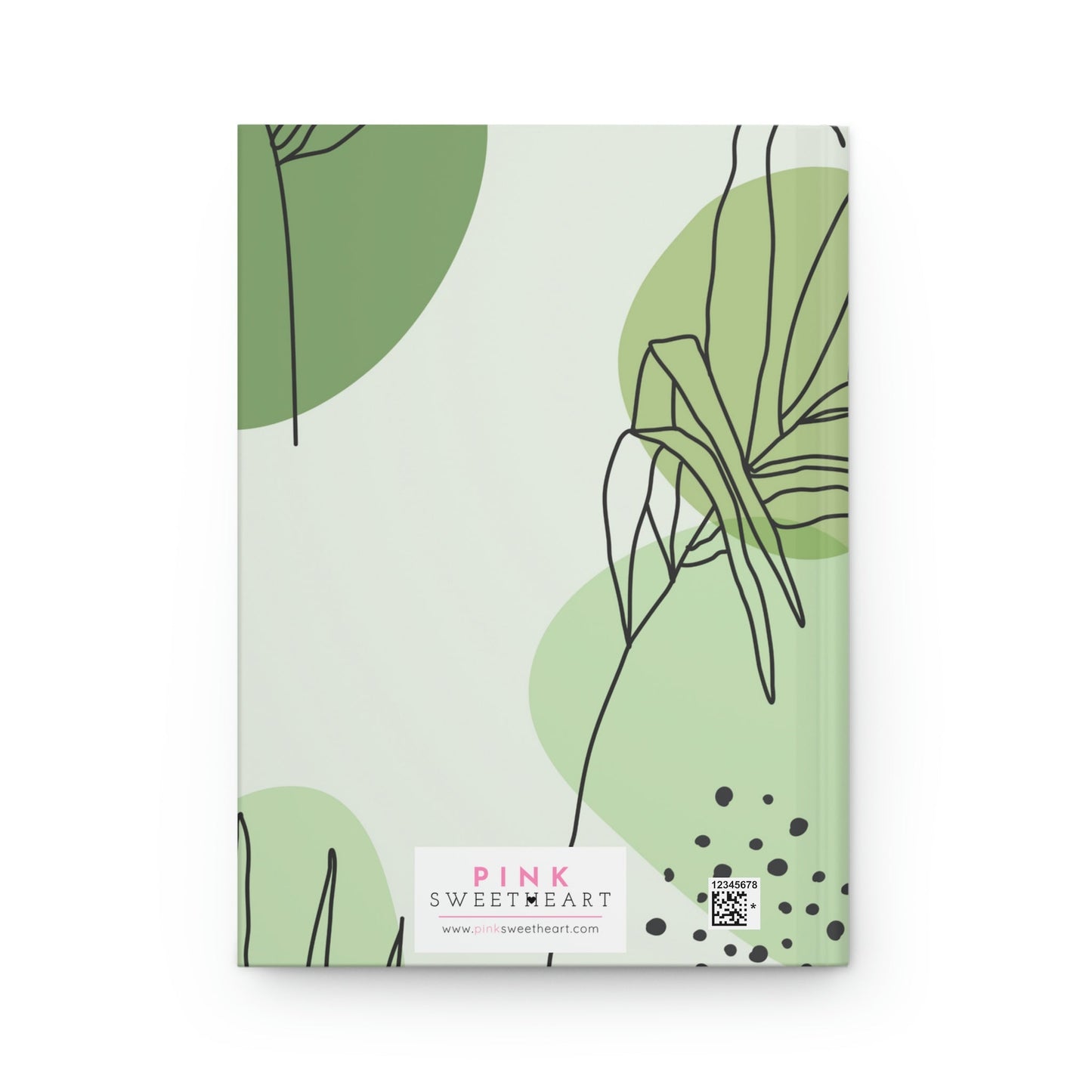 Being Natural Hardcover Matte Journal Paper products Pink Sweetheart