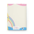 Beyond the Rainbow Hardcover Matte Journal Paper products Pink Sweetheart