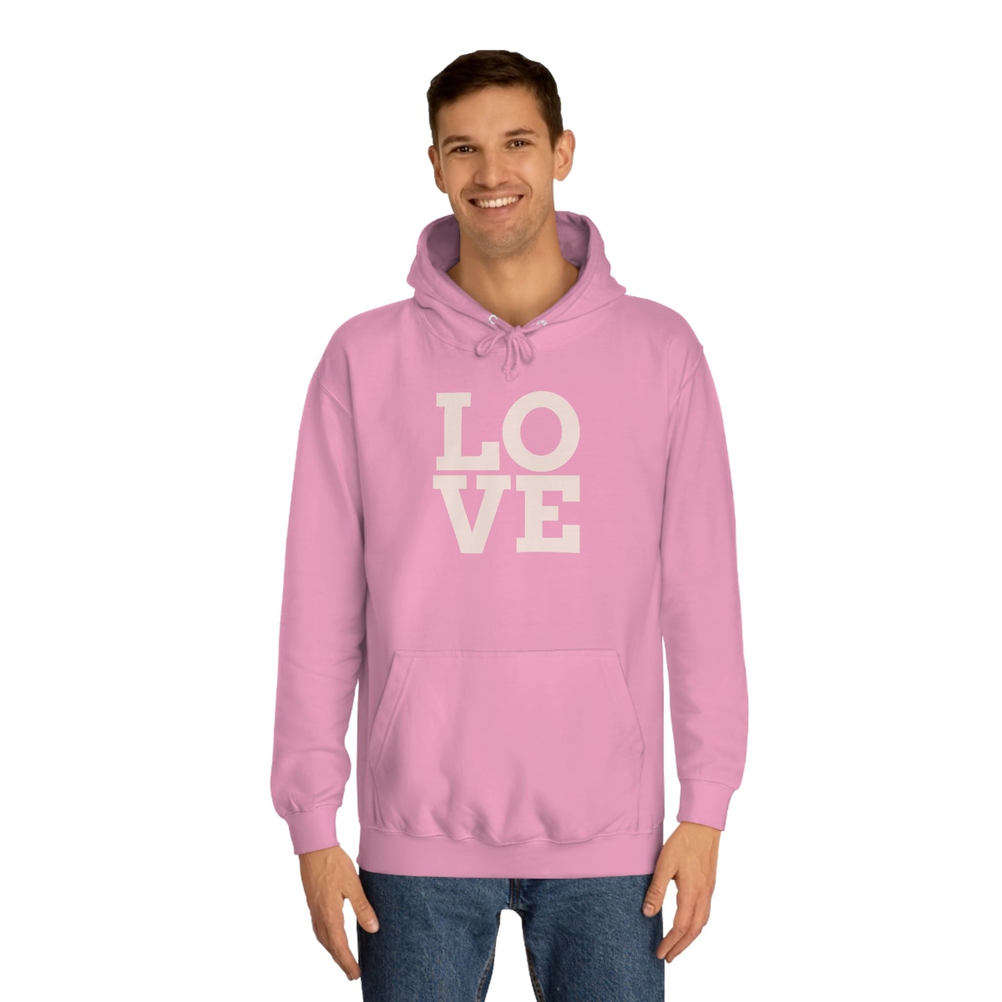 Big Love Unisex Hoodie Hoodie Pink Sweetheart