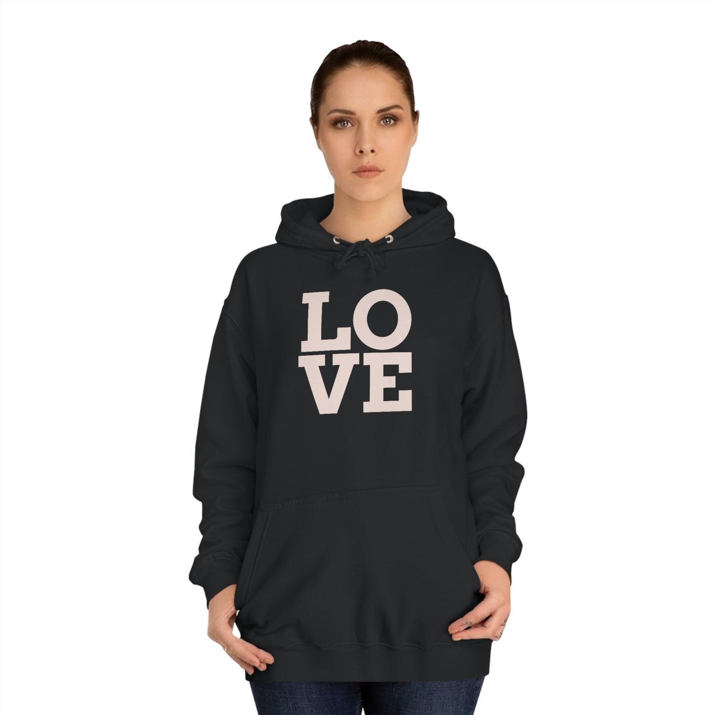 Big Love Unisex Hoodie Hoodie Pink Sweetheart