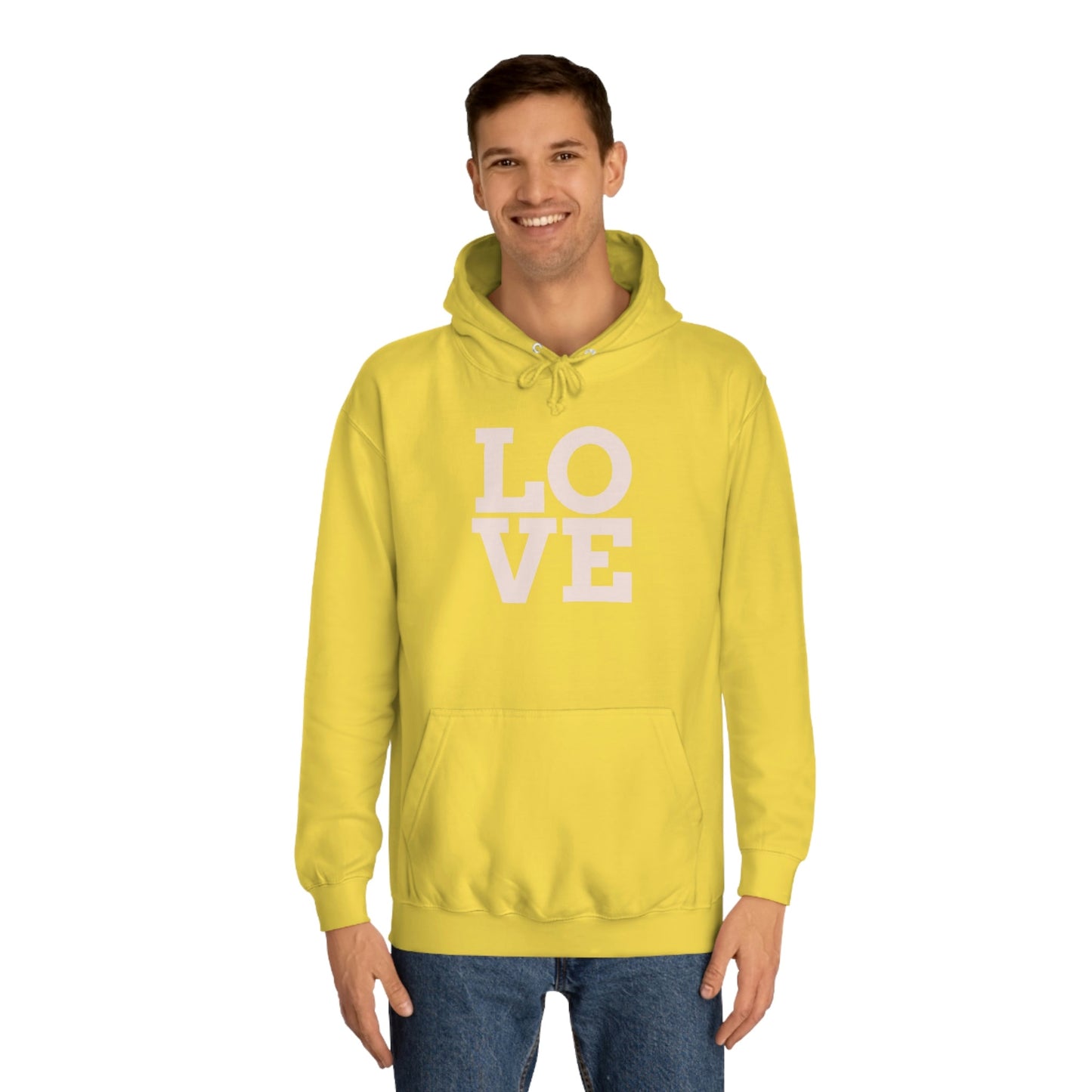 Big Love Unisex Hoodie Hoodie Pink Sweetheart