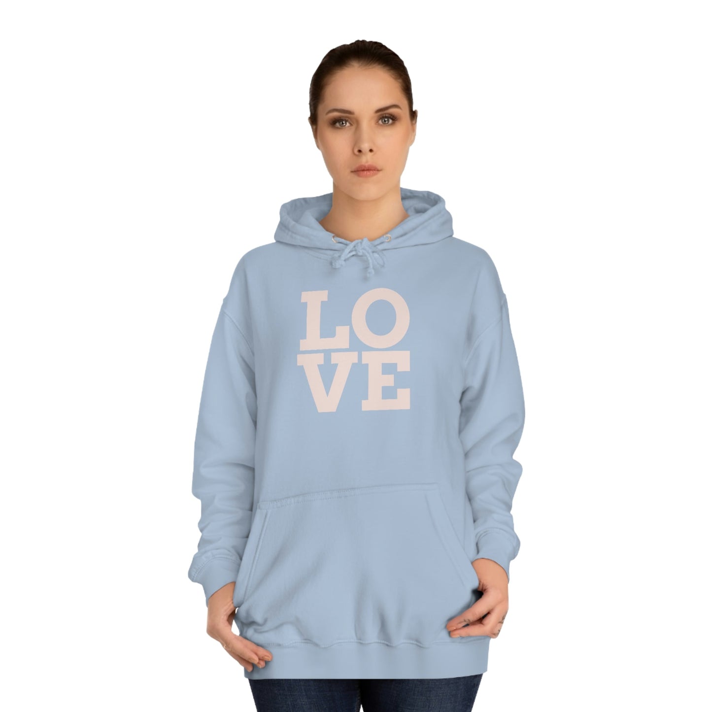 Big Love Unisex Hoodie Hoodie Pink Sweetheart