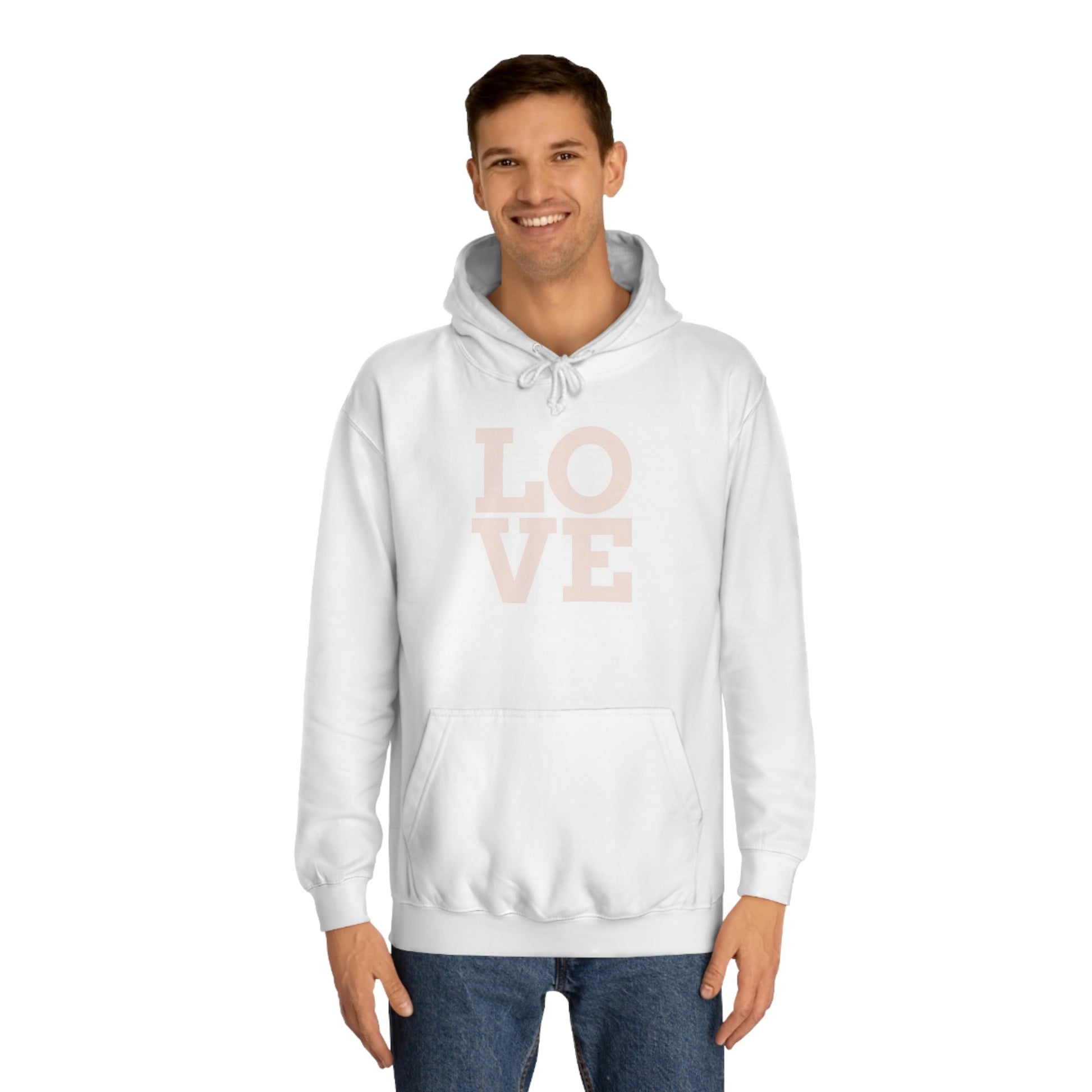 Big Love Unisex Hoodie Hoodie Pink Sweetheart