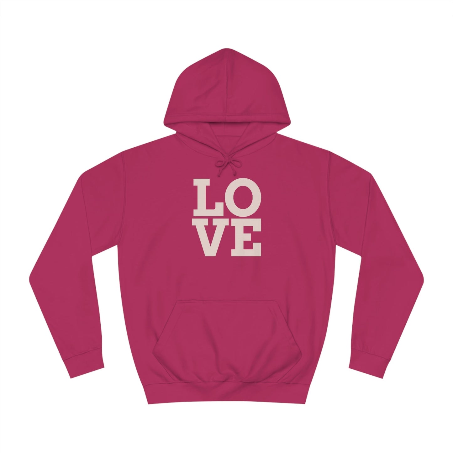 Big Love Unisex Hoodie Hoodie Pink Sweetheart