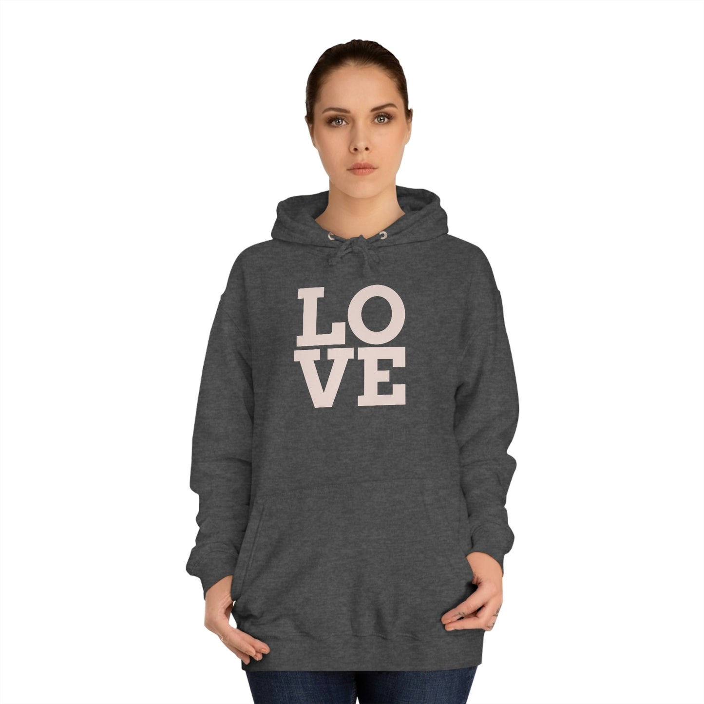 Big Love Unisex Hoodie Hoodie Pink Sweetheart