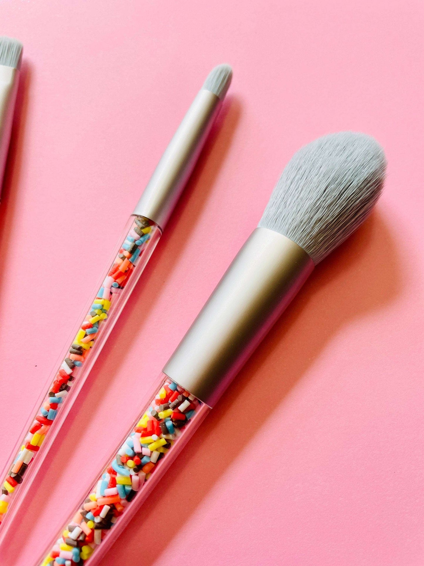 Birthday Cupcake Sprinkles Makeup Brushes Makeup Brushes Pink Sweetheart