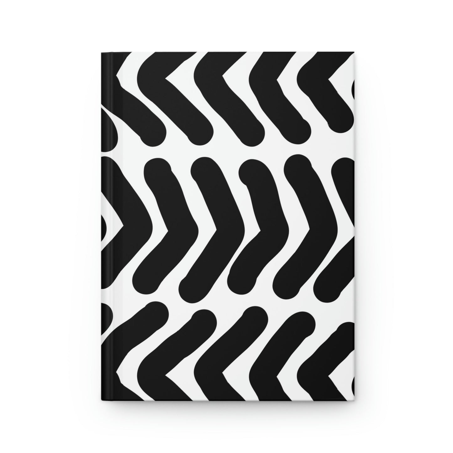 Black & White Arrows Hardcover Matte Journal Paper products Pink Sweetheart