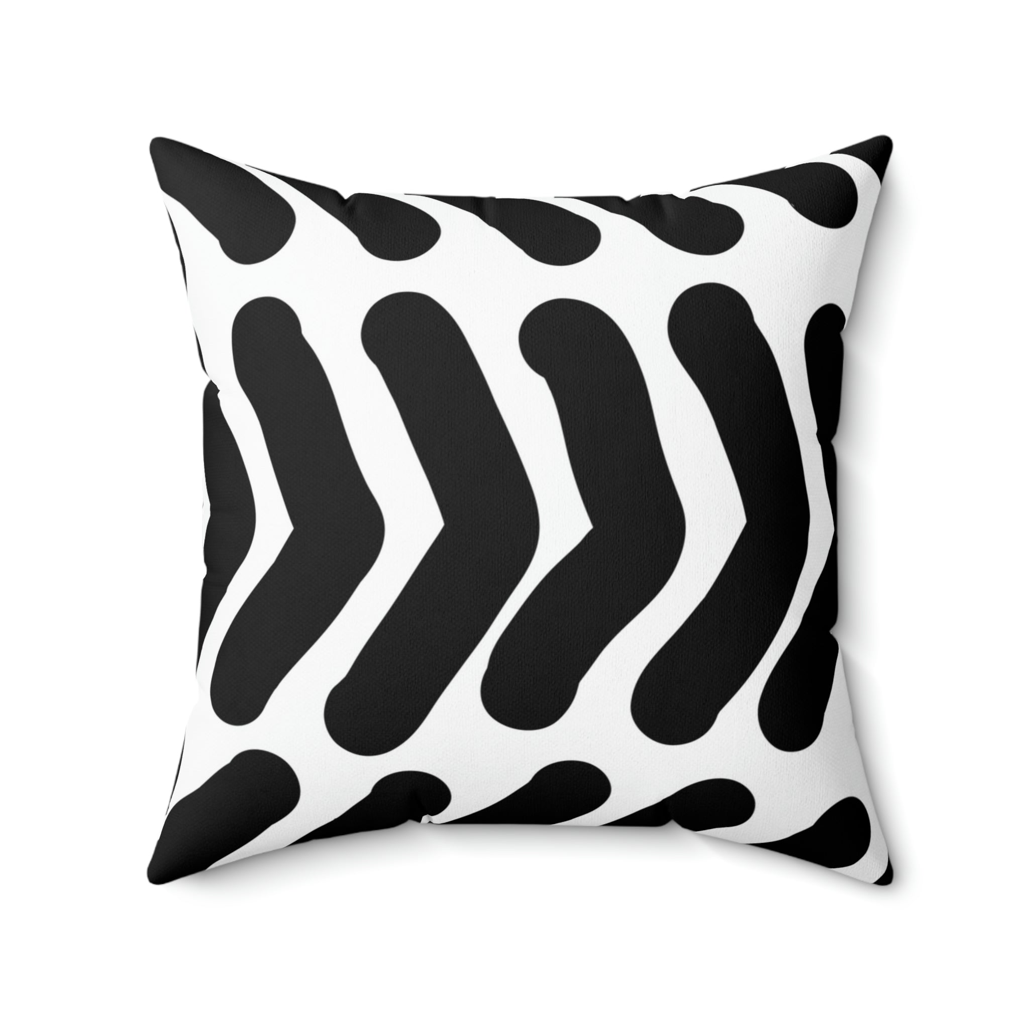 Black & White Arrows Square Pillow Home Decor Pink Sweetheart