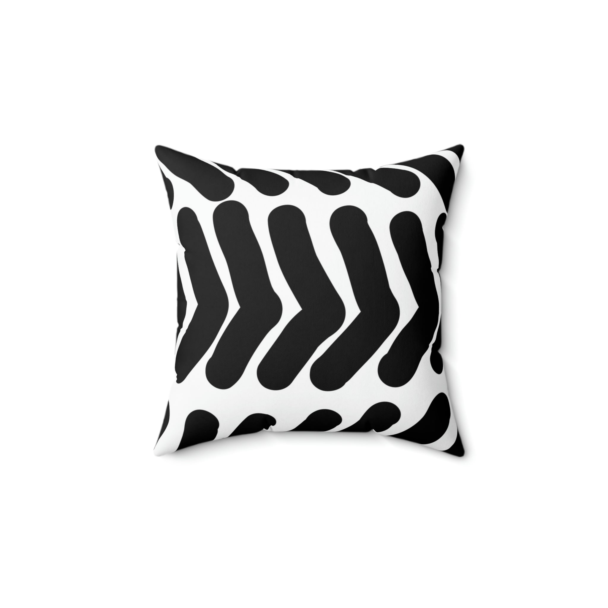 Black & White Arrows Square Pillow Home Decor Pink Sweetheart