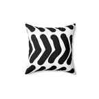 Black & White Arrows Square Pillow Home Decor Pink Sweetheart