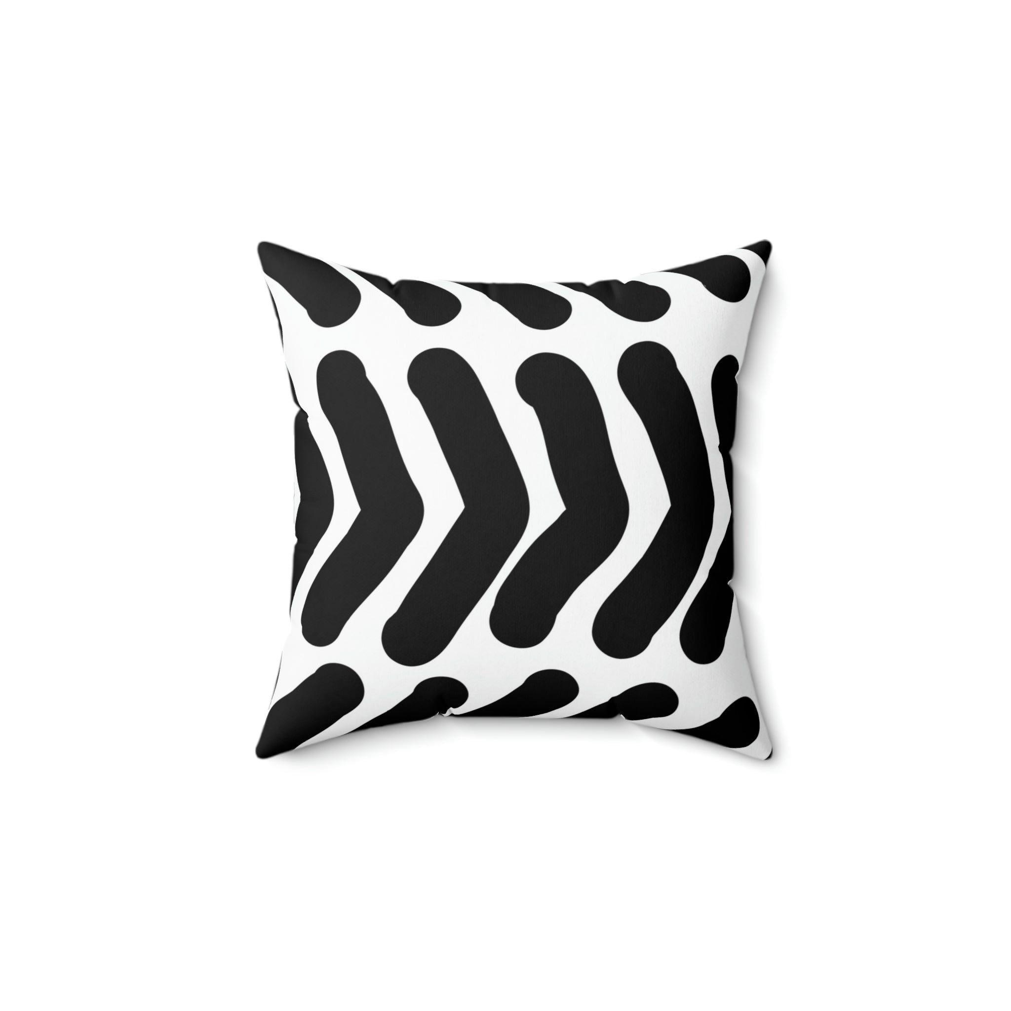Black & White Arrows Square Pillow Home Decor Pink Sweetheart