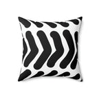 Black & White Arrows Square Pillow Home Decor Pink Sweetheart