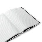 Black & White Dash Hardcover Matte Journal Paper products Pink Sweetheart