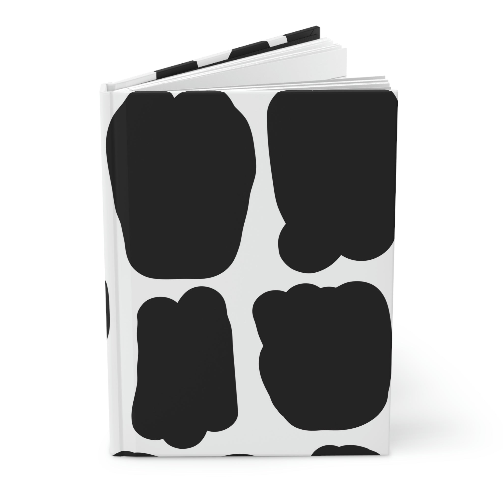 Black & White Print Hardcover Matte Journal Paper products Pink Sweetheart