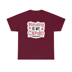 Blending is My Cardio Cotton Tee T-Shirt Pink Sweetheart