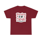 Blending is My Cardio Cotton Tee T-Shirt Pink Sweetheart