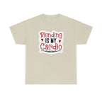 Blending is My Cardio Cotton Tee T-Shirt Pink Sweetheart