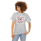 Blending is My Cardio Cotton Tee T-Shirt Pink Sweetheart