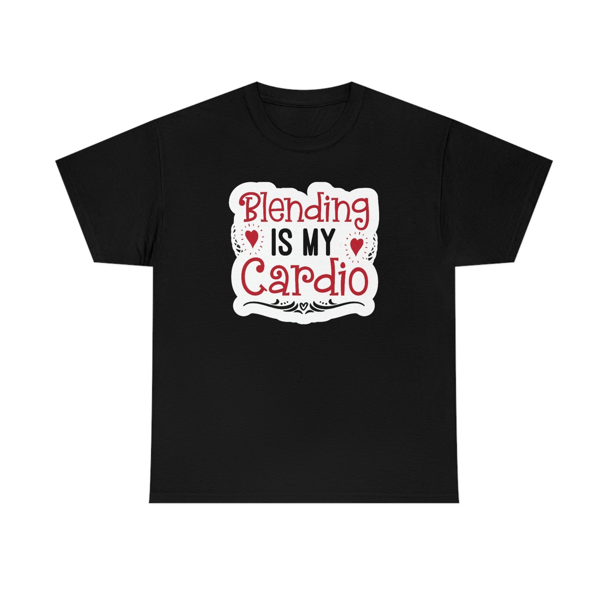 Blending is My Cardio Cotton Tee T-Shirt Pink Sweetheart