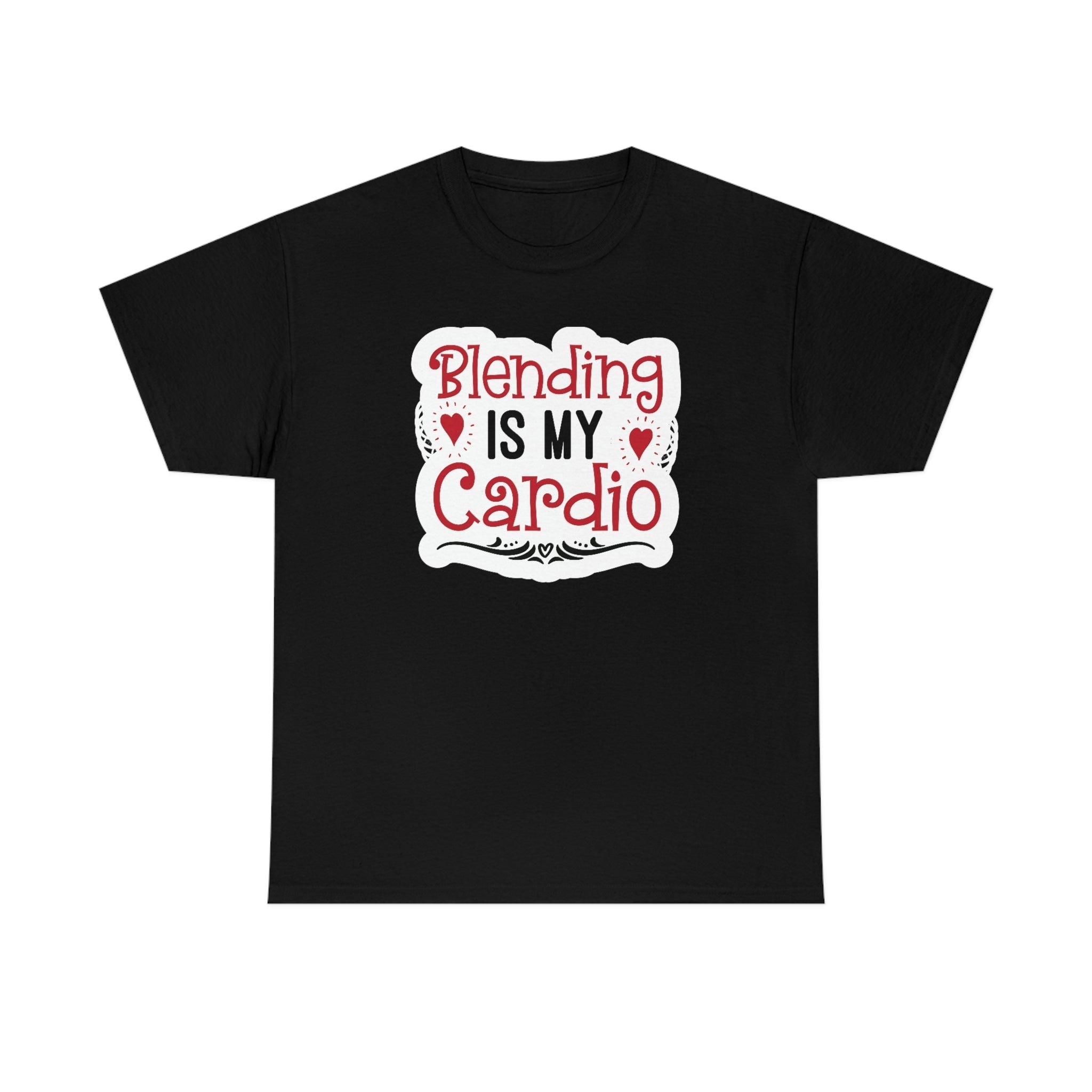 Blending is My Cardio Cotton Tee T-Shirt Pink Sweetheart