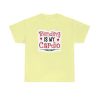 Blending is My Cardio Cotton Tee T-Shirt Pink Sweetheart