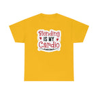Blending is My Cardio Cotton Tee T-Shirt Pink Sweetheart
