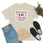 Blending is My Cardio Cotton Tee T-Shirt Pink Sweetheart